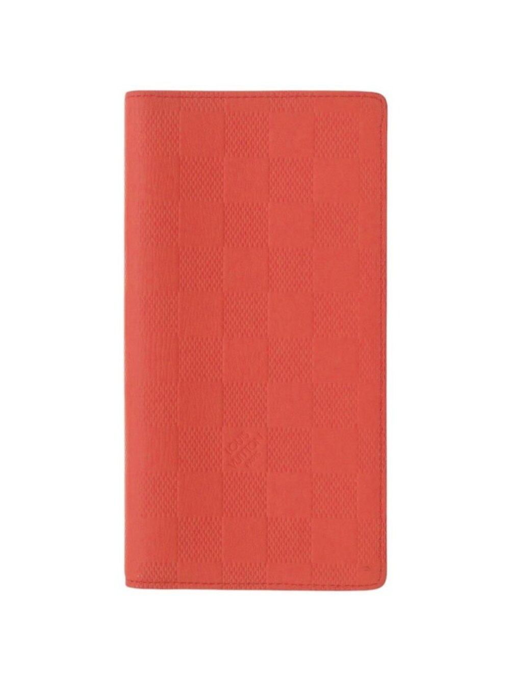 Louis Vuitton Portefeuille Brazza Damier Infini Red Wallet
